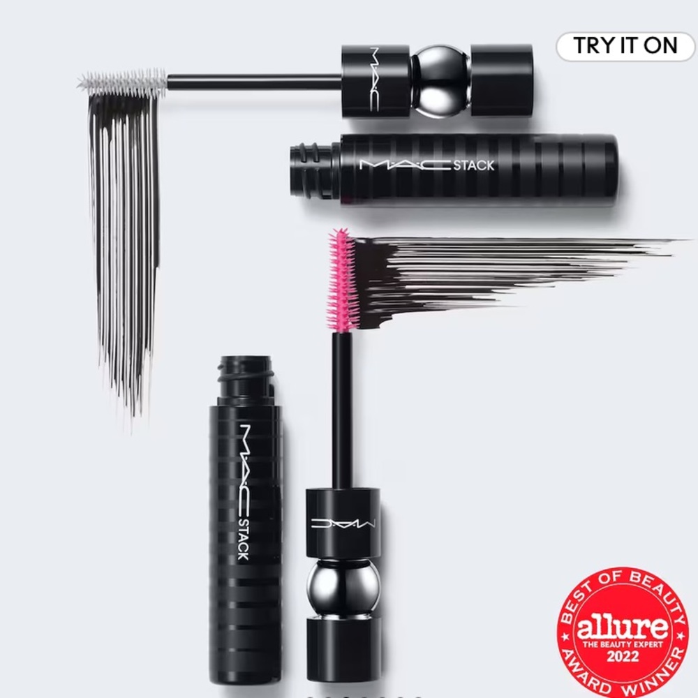 🆕Full Size! M·A·C STACK Mascara in Black by MAC Cosmetics •12ml • New in Box - Picture 2 of 12